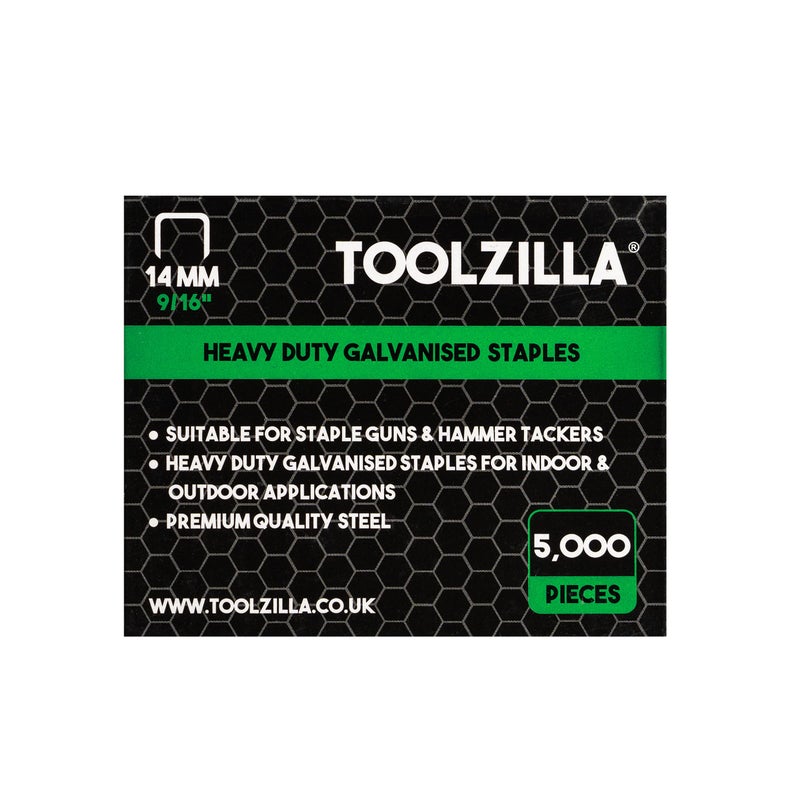 TOOLZILLA Staple Assortment Pack, 4,400 Pieces, Variety for Staple Gun and Stapler, Including Narrow Crown and Round Crown for Every Job, Replacement for Home DIY - Image 1